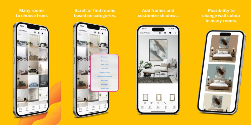 Transform your artistic vision with InsituArtRoom app
